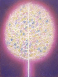 (Ölpastell auf Leinwand)